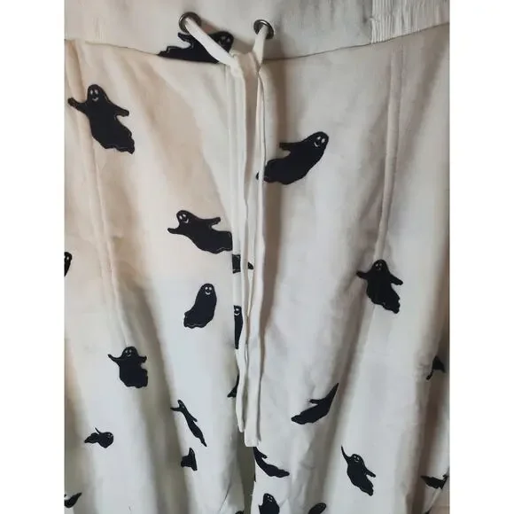 Jane + Delancey Halloween Ghost Joggers, NWT, XL - Picture 2 of 6